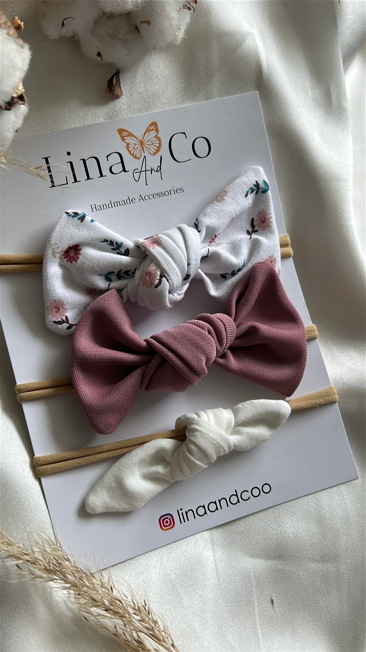 Lot de 3 Bandeaux en Nylons