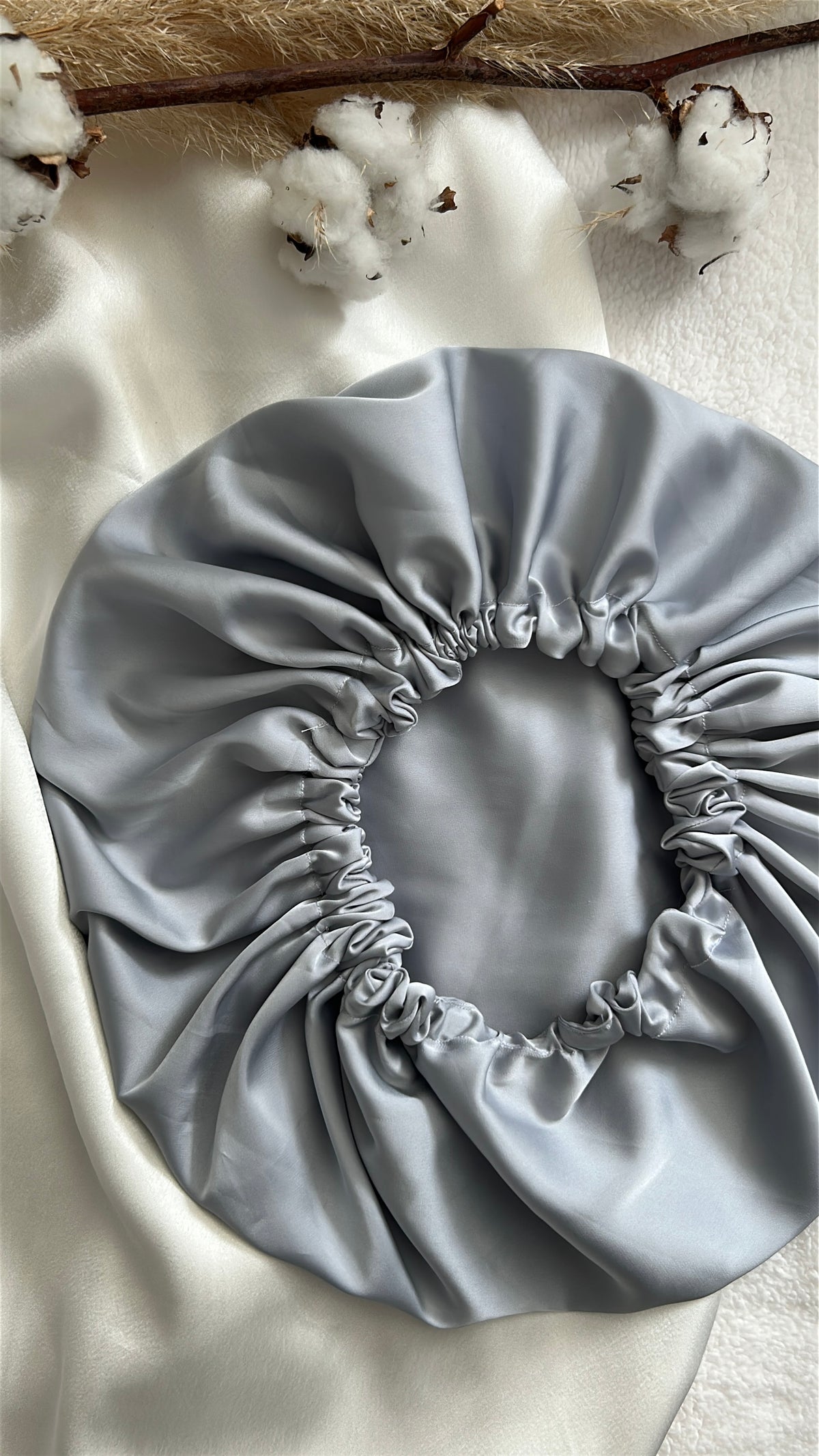 Bonnet Satin Nuit Femme – Réversible Uni Anti-Casse