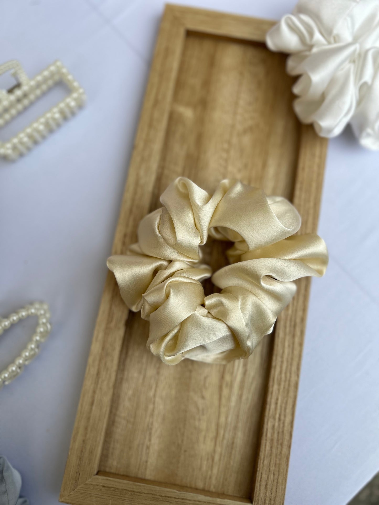 Chouchous en Soie de Mûriers Écru