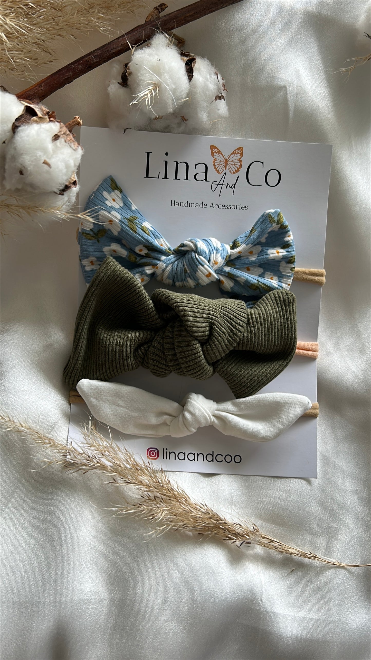 Lot de 3 Bandeaux en Nylons