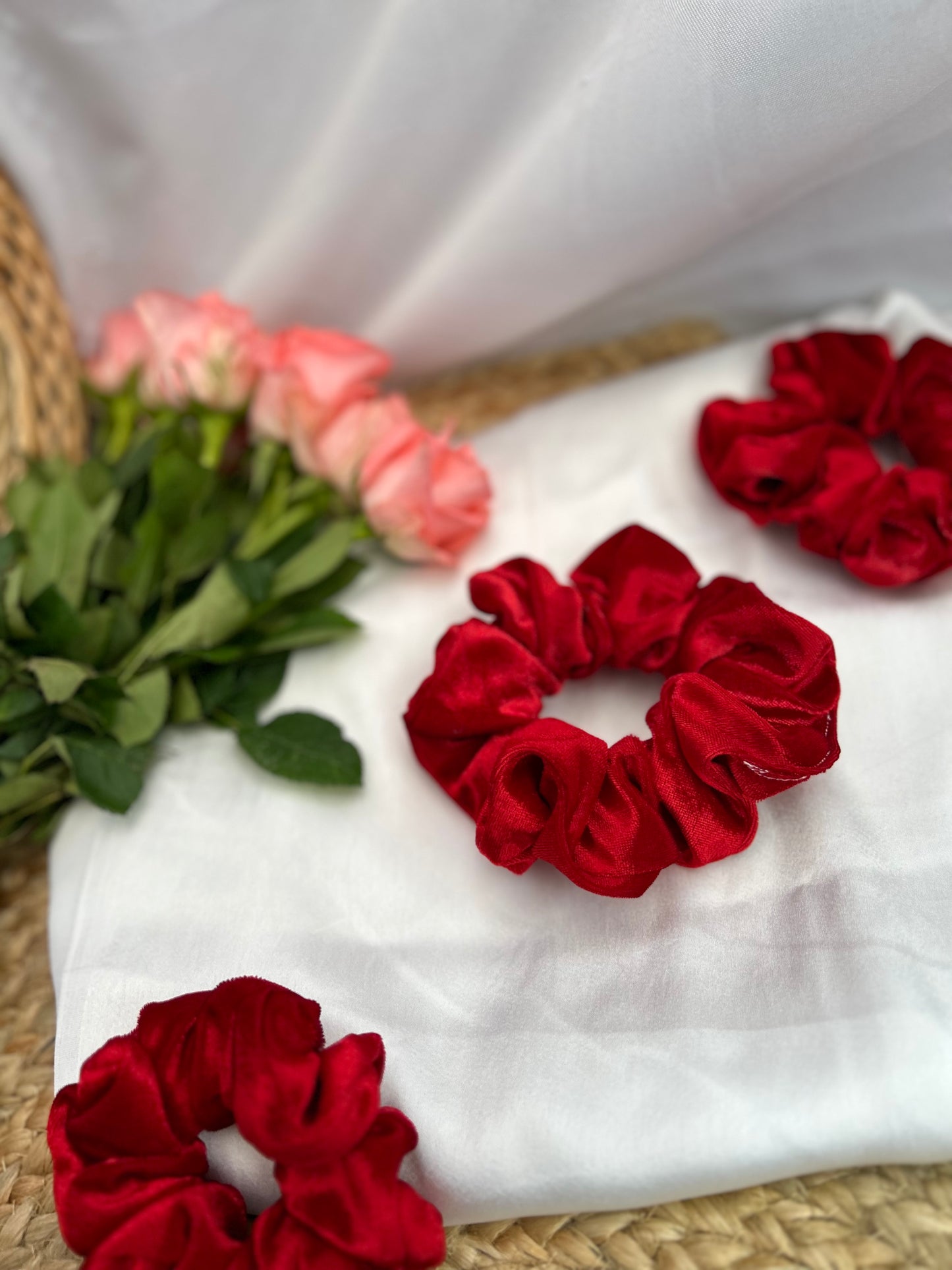 Chouchous en Velours Rouge