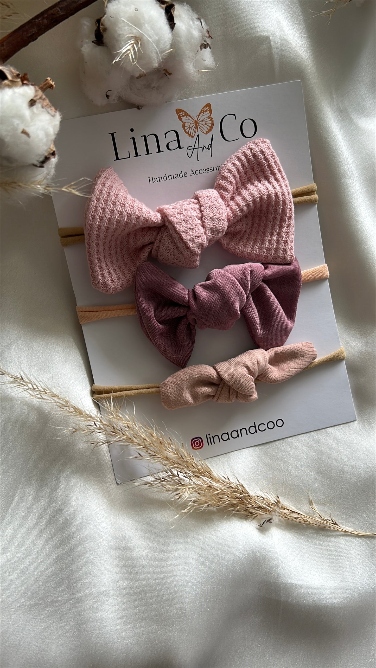 Lot de 3 Bandeaux en Nylons