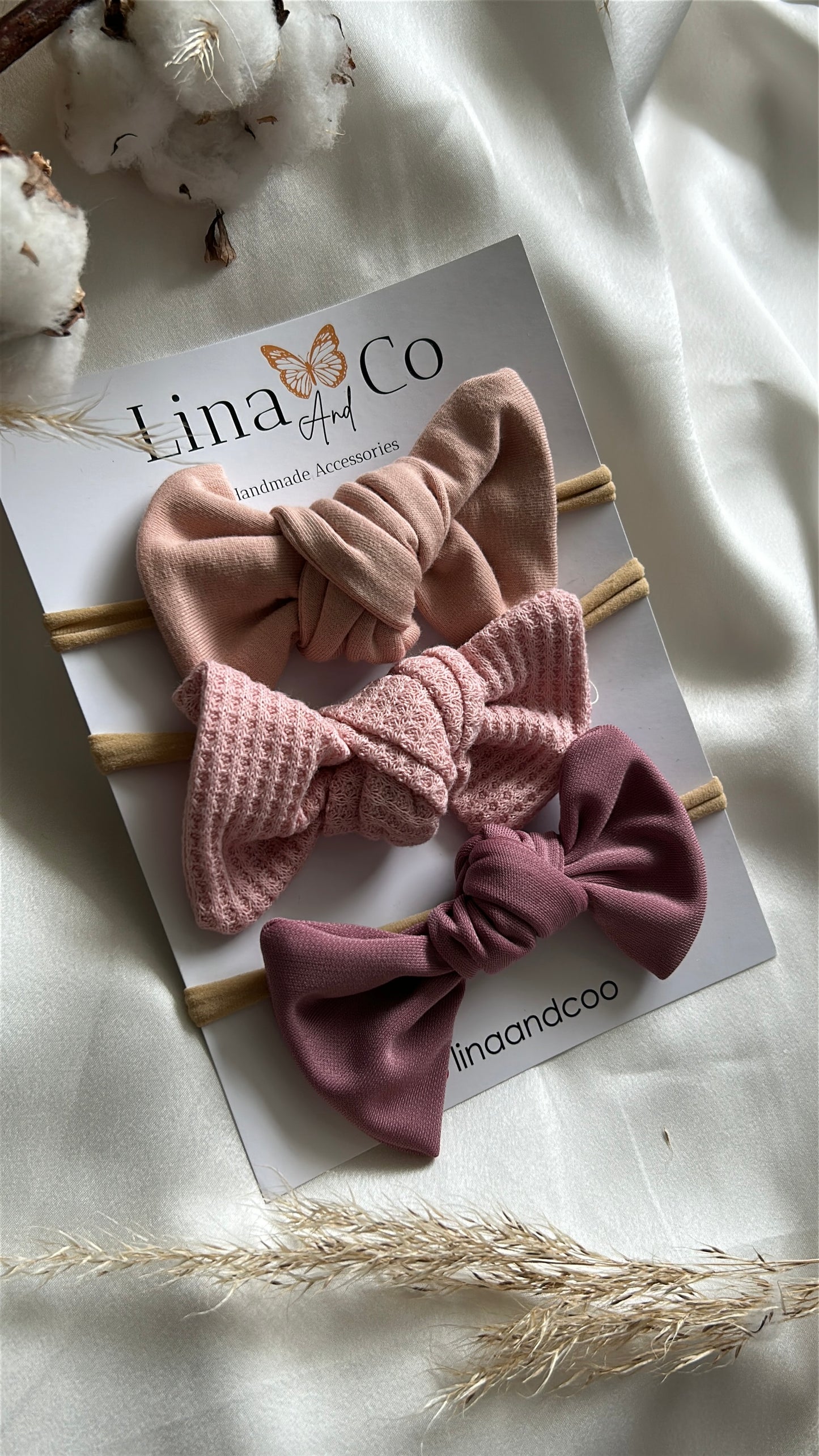 Lot de 3 Bandeaux en Nylons