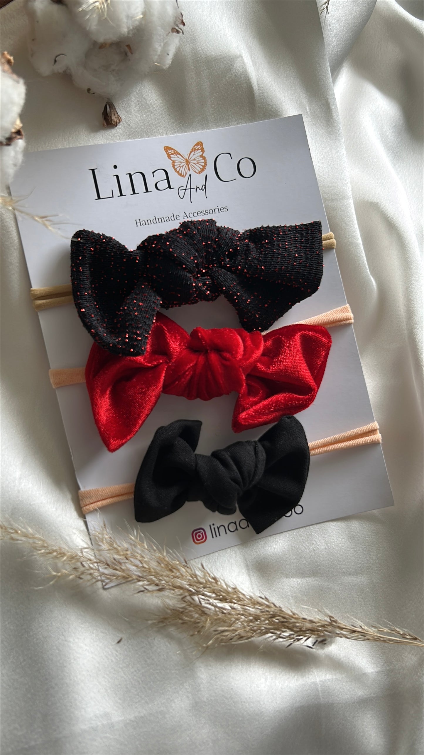 Lot de 3 Bandeaux en Nylons