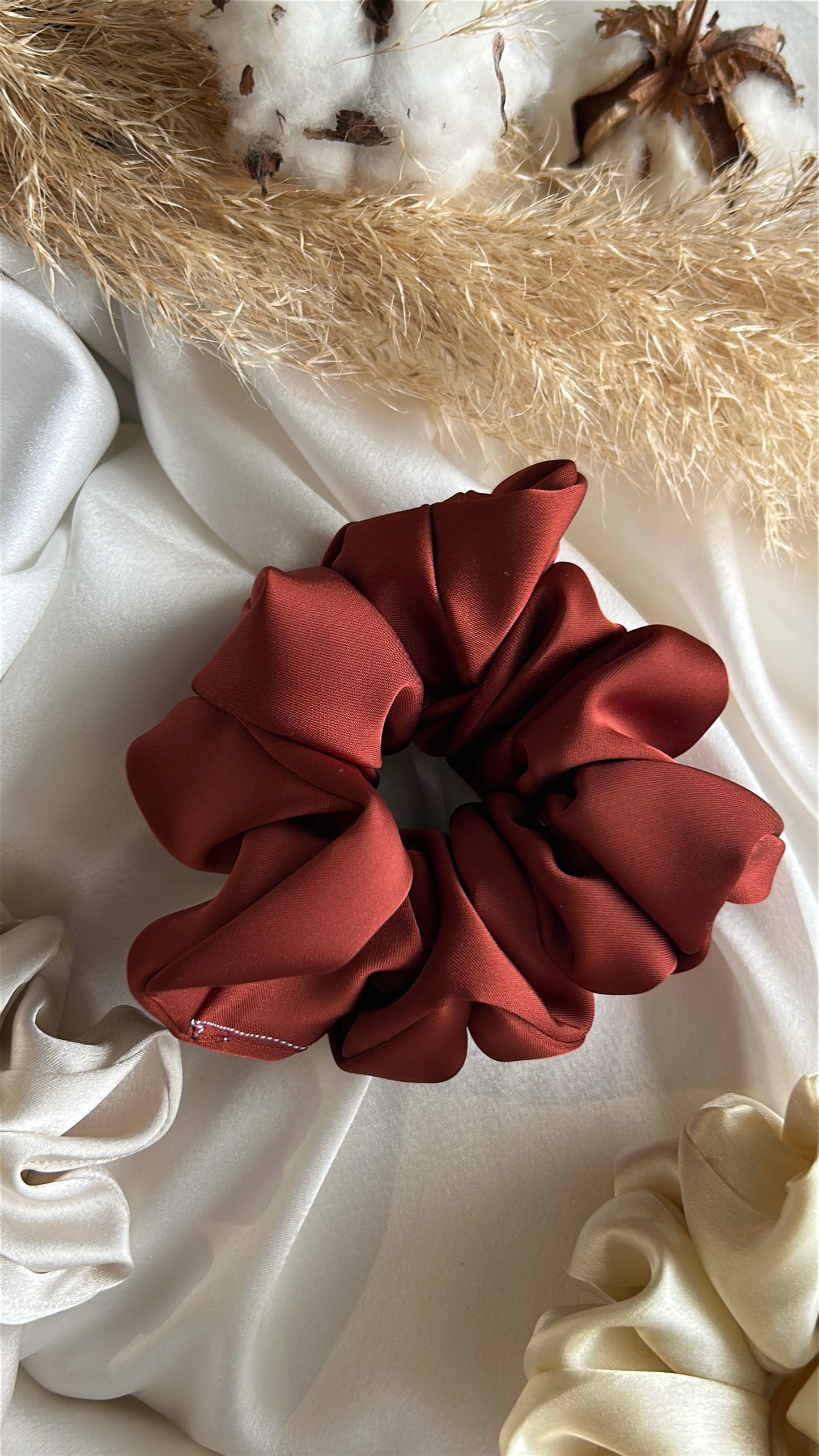 Chouchous en Soie de Mûriers Tera Cotta