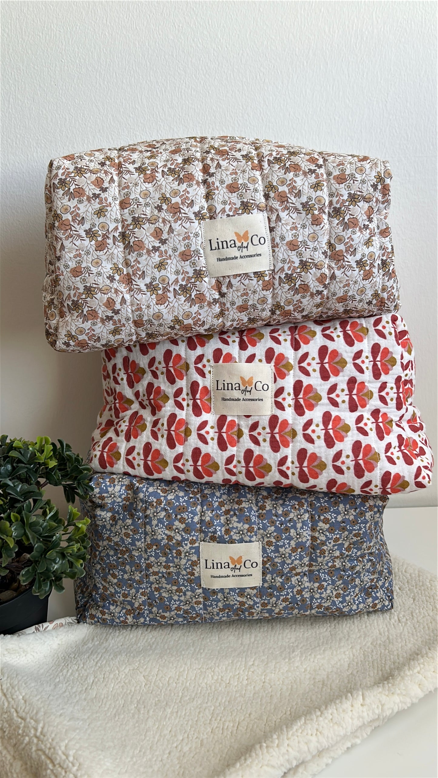 Trousses de toilette fait main – Mini et Maxi format pour femme et bébé