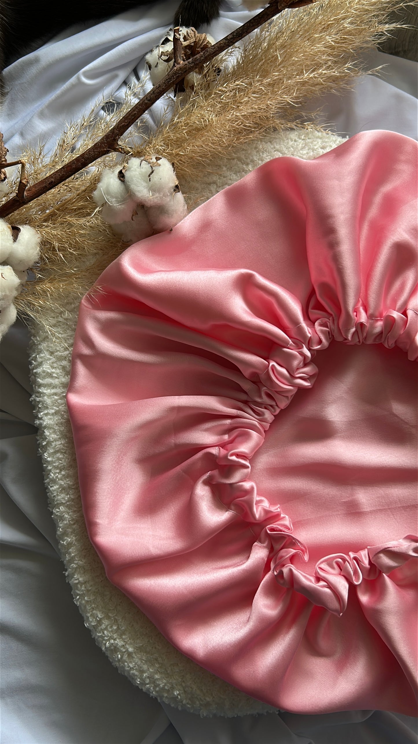 Bonnet en Soie de Mûriers pour Cheveux