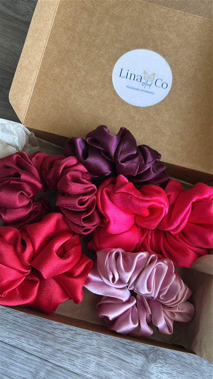 Coffret Chouchous Satin Femme – 5 Chouchous à Offrir