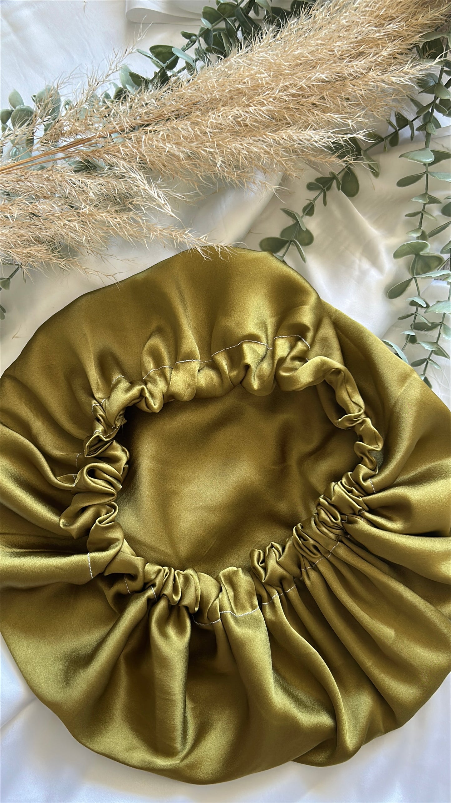Bonnet Satin Nuit Femme – Réversible Uni Anti-Casse