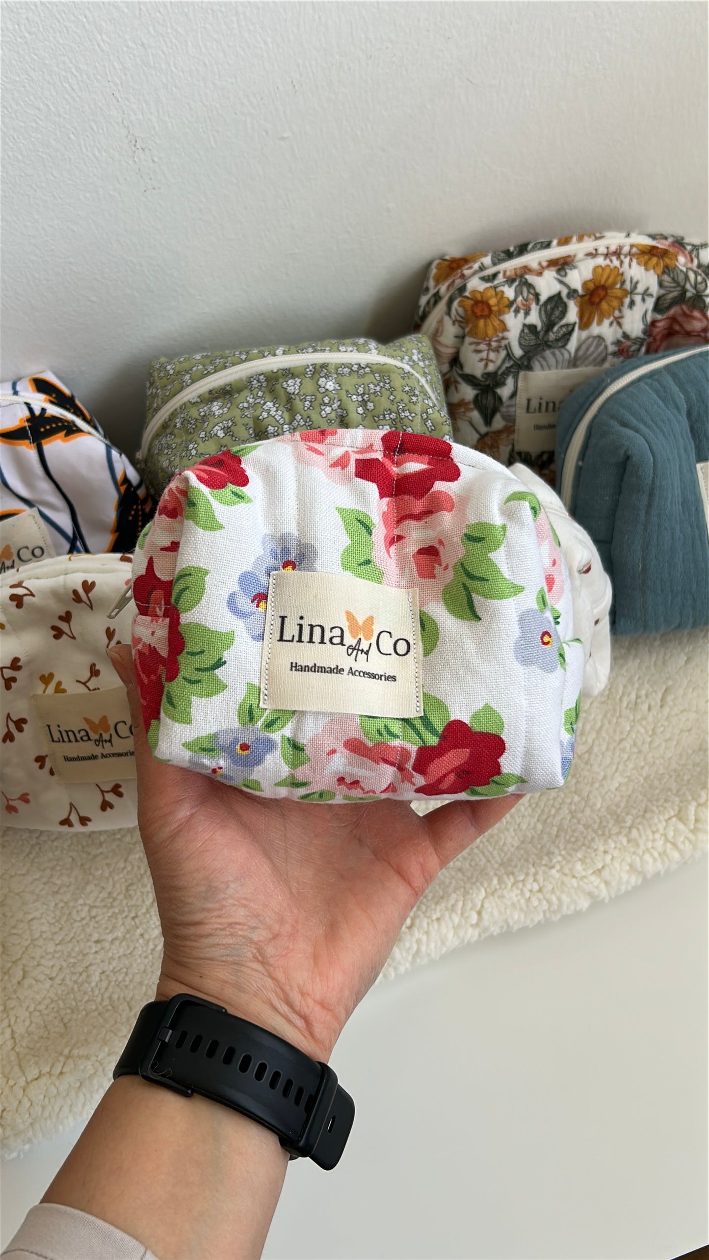 Trousses de toilette fait main – Mini et Maxi format pour femme et bébé