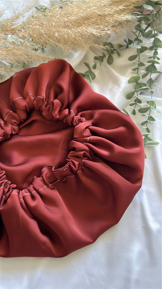 Bonnet Satin Nuit Femme – Réversible Uni Anti-Casse
