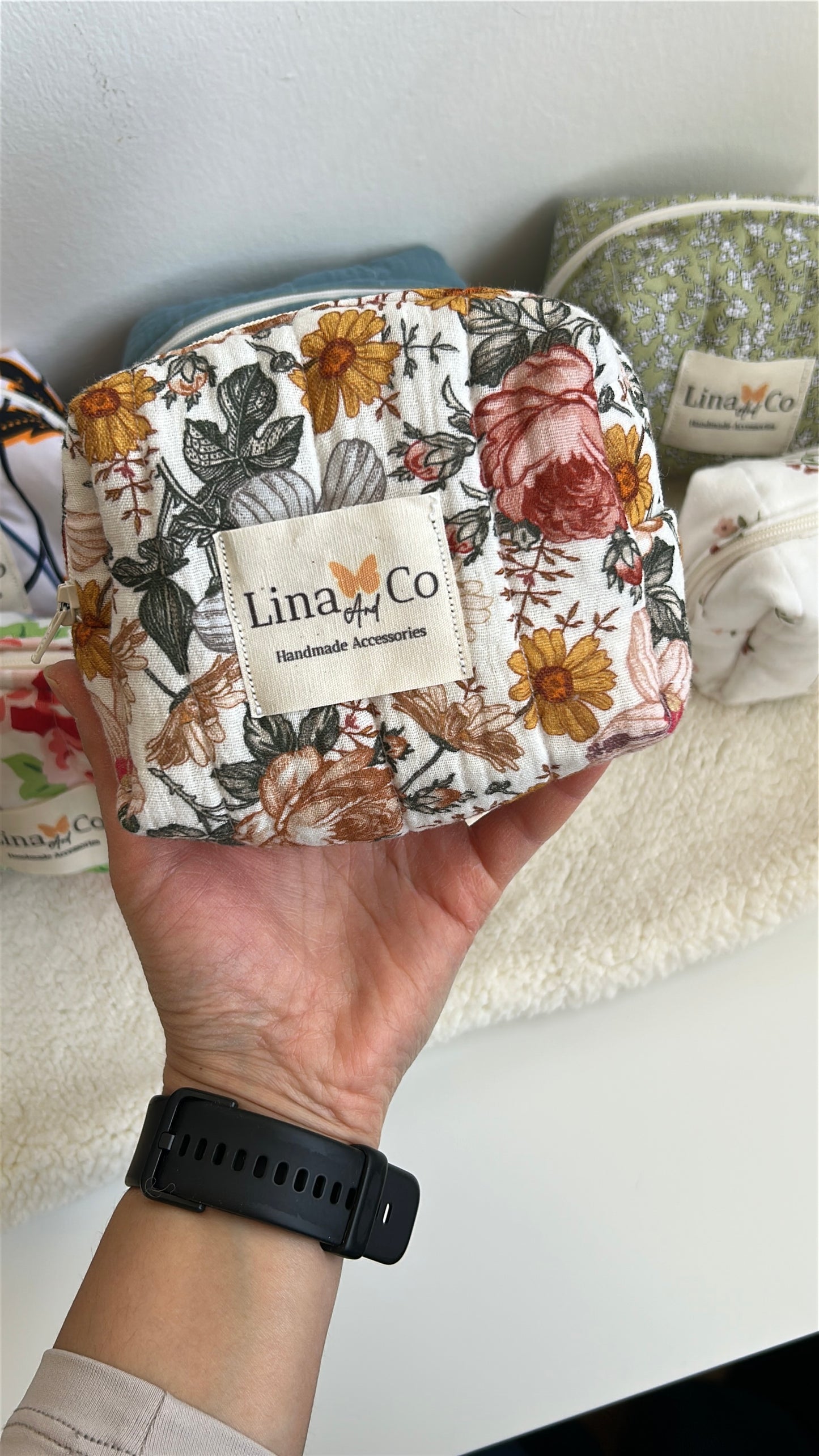 Trousses de toilette fait main – Mini et Maxi format pour femme et bébé