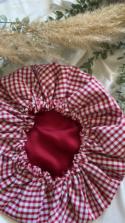 Bonnet Satin Nuit Femme – Motifs Fleuris Anti Casse